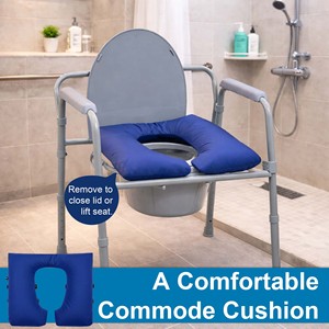 Funda Impermeable Acolchada y Suave para Asiento de Inodoro, con Correas de Fijación, Diseño Ecológico y Desechable, para Ancianos y Pacientes Postrados en Cama - Product Image 6