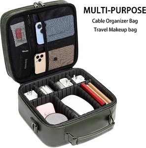 Bolsa organizadora de cables y archivos para equipo, con divisores extraíbles y base acolchada, muestra gratuita. - Product Image 2