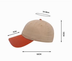 Gorras de Béisbol Personalizadas al por Mayor, Gorras de 6 Paneles, con o sin Estructura, de Algodón, con Impresión de Diseño Personalizado, OEM/ODM - Product Image 4