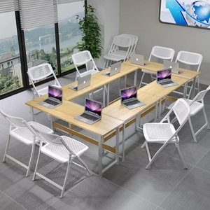 كرسي حديقة عصري قابل للطي من البلاستيك الأبيض والأسود بتصميم منقوش خفيف الوزن وعصري KS240 - Product Image 6