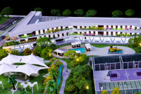 Emlak geliştirme 3D Model bina ölçekli minyatür Model sergi ekipmanları vitrin modeli
