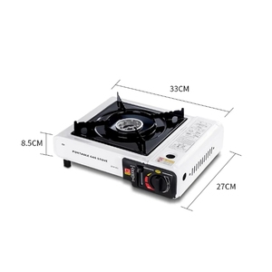 Estufa de <span class=keywords><strong>gas</strong></span> portátil al aire libre Camping Montañismo Vehículo Estufa de <span class=keywords><strong>gas</strong></span> dual Campo profesional Utensilios de cocina de supervivencia - Product Image 2