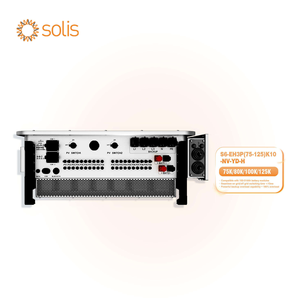 Onduleur hybride commercial Solis S6-EH3P125K10-NV-YD-H 125 kW, 10 MPPT, 200 A, triphasé, 380 V/400 V, pour usine - Product Image 6