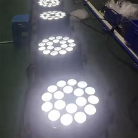 Projecteur LED PAR AOPU Super Lumineux 18x10W RGBWA UV Étanche IP65 pour Scène Extérieure