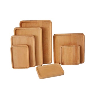 Pizza <strong>Wooden</strong> Tray Rectangular Home Tea Tray Tea Cup <strong>Wooden</strong> Pastry Bread Tray <strong>Wooden</strong> <strong>Plate</strong> - Product Image 1