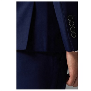 Trajes y Blazer baratos para hombre, conjunto de traje de negocios de talla grande, traje de boda de diseño con botonadura única para hombre, venta al por mayor, 3 piezas - Product Image 6