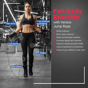 Foam Handles <strong>Ideal</strong> <strong>Jump</strong> <strong>Rope</strong> <strong>for</strong> Aerobic Exercise - Product Image 1