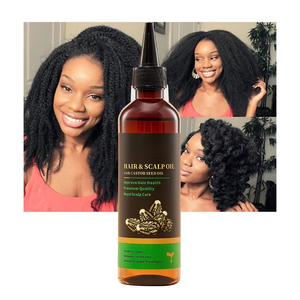 Nuestra propia marca de crema hidratante natural suaviza el miedo a la distorsión Loc y el aceite trenzado para el crecimiento del cabello Producto de tratamiento del cabello - Product Image 1