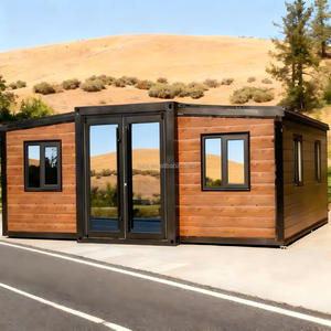 Sang trọng Modular prefab nhà 20ft 40ft gấp di động Tiny nhà 2 3 4 phòng ngủ đúc sẵn mở rộng container nhà - Product Image 1