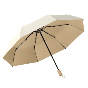 <span class=keywords><strong>Parapluie</strong></span> solaire pliable à trois volets, simple, pour <span class=keywords><strong>homme</strong></span> et femme, avec manche en bois massif, résistant au vent, avec colle colorée, <span class=keywords><strong>petit</strong></span> pare-soleil pour usage quotidien - Product Image 6