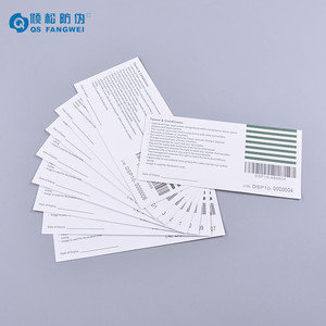 <span class=keywords><strong>Carte</strong></span> de billet OEM personnaliser mon logo <span class=keywords><strong>coupon</strong></span> <span class=keywords><strong>coupon</strong></span> étiquettes conception gratuite logo - Product Image 3