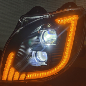 Coppia di Fari a LED (Sinistro e Destro) per <span class=keywords><strong>Ricambi</strong></span> <span class=keywords><strong>Camion</strong></span> Europei <span class=keywords><strong>DAF</strong></span> XF 106 116 CF Fanale Anteriore 1835874 1835875 1835878 1835879 - Product Image 3