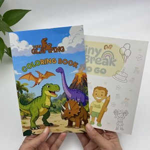 <span class=keywords><strong>Livre</strong></span> de coloriage pour enfants, personnages de dessins animés d'animaux, cadeau pour enfants, <span class=keywords><strong>livre</strong></span> d'activités de coloriage anti-stress, vente en gros Fangda - Product Image 2