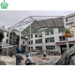 Fabrika doğrudan satış PVC tuval çatı 9m yükseklik çadır düğün parti çadır açık için - Product Image 4