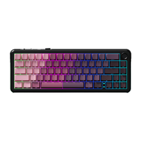 Weikav WK68 Tri-Mode Mechanical RGB Backlight Hot Swap Gasket PBT Keycaps Mechanical Gaming Keyboard