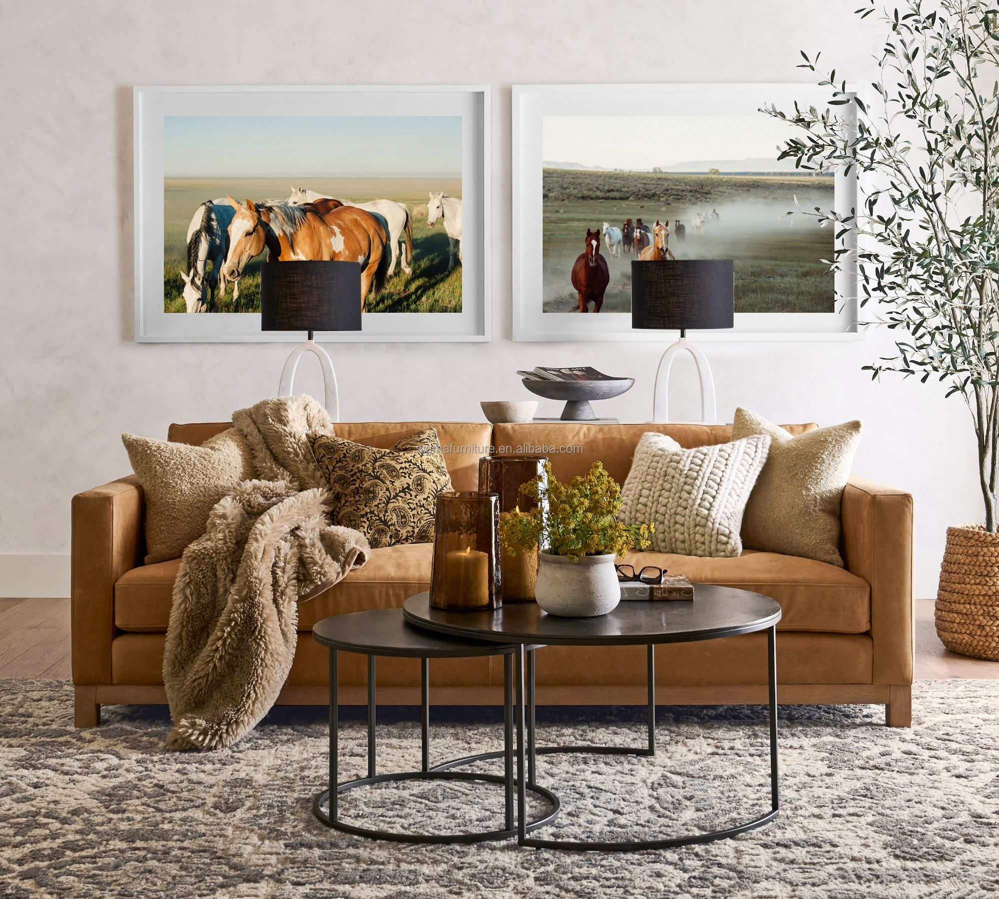 Most popular luxury leather sofas and couches living room furniture modular sofaset love seats with wood base