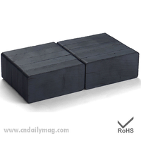 2025 Nouveau Design Dailymag Domino Taille Aimant 1-7/8X7/8X3/8 "Aimants En Céramique Grade 8 Ferrite Dur