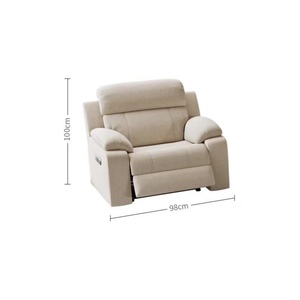 Modern Electric Leisure Sofa, <strong>Smart</strong> 3-seater Home Theater <strong>Furniture</strong> with Multifunctional Massage, Cooling, and Folding Features. - Product Image 1