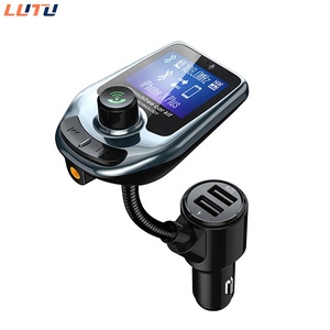2019 le nouveau kit mains libres D4 Bluetooth <span class=keywords><strong>voiture</strong></span> + transmetteur FM + lecteur MP3 de <span class=keywords><strong>voiture</strong></span> + chargeur de <span class=keywords><strong>voiture</strong></span> - Product Image 4