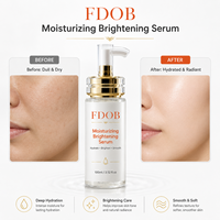 Sérum Visage Éclaircissant Double Acide Hyaluronique et Nicotinamide, Sérum Blanchissant 20% Vitamine C Pure, Glycérine Liquide Bio 50ml