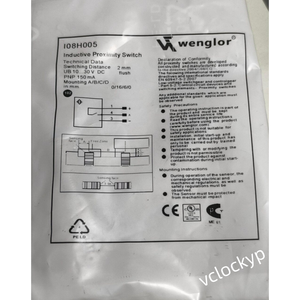 Sensor Inductivo Wenglor con Mayor Rango de Detección I08H005 NUEVO - Product Image 2