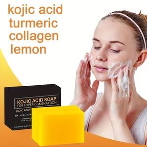 Grande Vente Nouveaux Modèles Savon à l'Acide Kojique Fait Main Barre Nettoyante Visage et Corps Acide Hyaluronique Ultra-Protéine - Product Image 4
