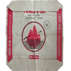 50KG Cheap Flood Resistant Offset Printing Plastic Valve Packaging Sacks for Sand Cement Rice Bags (Customizable)