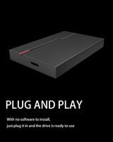 Trascende 1TB 512GB disco rigido esterno con piena capacità 2.5 pollici interfaccia SATA tipo-C porta di espansione
