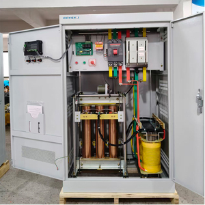Стабилизатор напряжения 200 кВт, трехфазный, SBW-200KVA, 380В, 415В, 440В, 480В, 220В, высокоэффективный автоматический регулятор напряжения, медный - Product Image 1