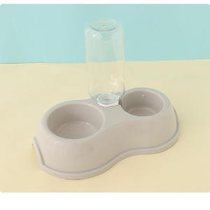 Tigela Dupla de Plástico ABS para Cães e Gatos OEM Personalizada por Atacado, Comedouro e Bebedouro Antiderrapante para Animais de Estimação - Product Image 6