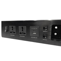 Enchufe USB Tipo A y C para Oficina, Enchufes Universales para Mesa de Reuniones, Toma de Corriente Eléctrica Oculta con Carga Rápida