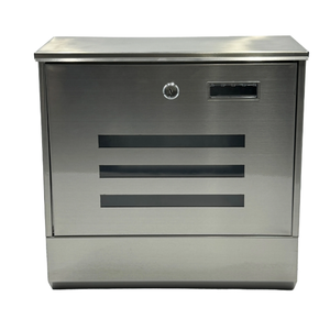 हॉट सेल आधुनिक डिजाइन मेलबॉक्स कस्टम उच्च गुणवत्ता वाले गैल्वेनाइज्ड स्टील लॉकिबल आउटडोर दीवार घुड़सवार मेलबॉक्स - Product Image 3