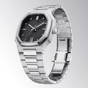 Fashion Design All <b>Black</b> 3d Wavy Dial Wristwatch Waterproof Uhren New Arrivals Men <b>Watches</b> Quartz Movement <b>Watch</b> - Product Image 2