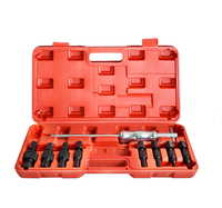 9 PCS Trou aveugle Collet Bearing Race and Seal Puller Kit Inner Bearing Extractor Slide Hammer