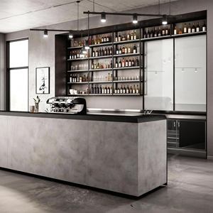 Comptoirs de restaurant en pierre artificielle, comptoirs de pâtisserie, comptoirs de présentation, meubles de salon pour comptoir de bar - Product Image 3