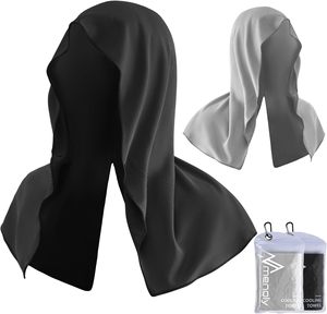 UPF 50 Sun Protection Instant <strong>Cooling</strong> Towels for <strong>Neck</strong> and Face, Soft <strong>Cooling</strong> <strong>Neck</strong> <strong>Wraps</strong> for Sweat Towel for Sport, Gym, Fitness - Product Image 1
