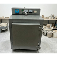 Four à poterie compact avec contrôle numérique de la température pour le moulage céramique professionnel et la cuisson de la glaçure