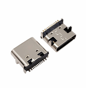 Nhà Sản xuất nhà cung cấp 16 pin 7.35 mét <span class=keywords><strong>USB</strong></span> nữ Type-C PCB <span class=keywords><strong>USB</strong></span> Loại C nối kết nối 16 P màu đỏ cam màu vàng màu xanh lá cây màu xanh - Product Image 1