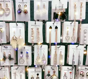 Hỗn hợp bán buôn Thời Trang Bông Tai Hàn Quốc accesorios cho phụ nữ đồ trang sức hình học aretes mix bông tai rất nhiều số lượng lớn