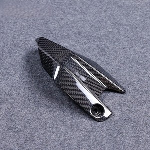 Cache de protection thermique d'échappement en fibre de carbone sèche 3K pour moto 2020-2025 F900R F900XR - Product Image 3
