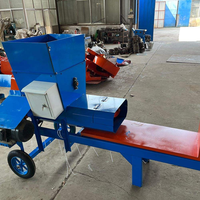 Machine à ensiler portable pour ferme familiale, ensileuse de fourrage, machine à emballer le maïs, la paille, l'herbe et le foin, compacteur de fourrage