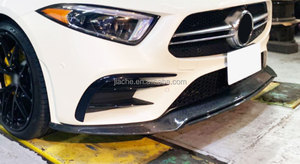 Cubiertas de Fibra de Carbono para Faros Antiniebla Delanteros, Alerones Decorativos para <span class=keywords><strong>Mercedes</strong></span> Benz Clase <span class=keywords><strong>CLS</strong></span> C257 CLS260 <span class=keywords><strong>300</strong></span> 350 2019 en Adelante - Product Image 5