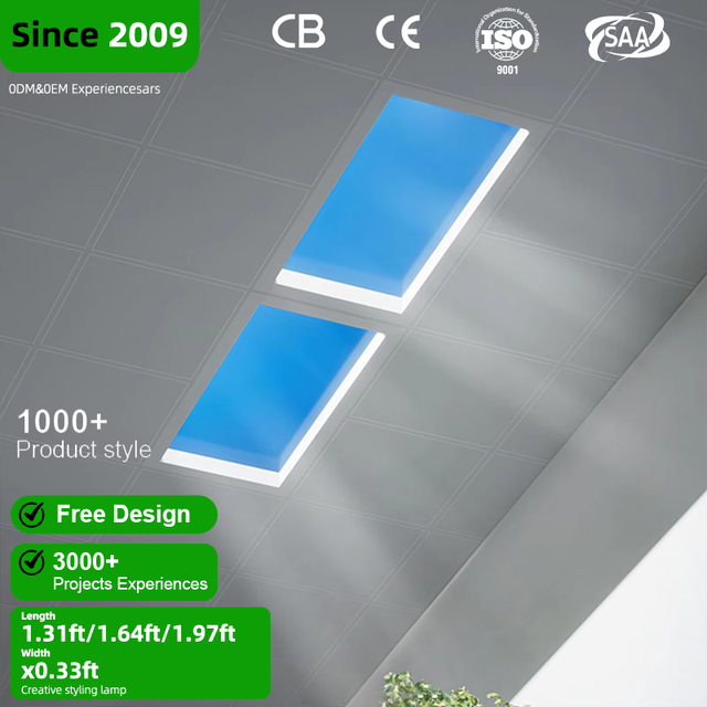 Modern Style Intelligent Ecosystem LED Ceiling Light for Study Room Natural Daylight Artificial Skylight for Living Room