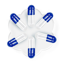 Capsules végétales véganes HPMC, compléments alimentaires, tailles 000, 00, 0, 1, 2, 3, 4, marque Kornnac, certifiées ISO9001 et Halal, emballage pharmaceutique
