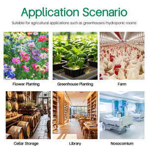 Ventilador regulador de <span class=keywords><strong>CO2</strong></span> digital NDIR con doble salida de relé Controlador de <span class=keywords><strong>CO2</strong></span> Invernadero - Product Image 6