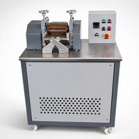 Kunststoff-Pelletiermaschine Labor-Zweiwalzen-Offenwalzwerk EVA-Schaumplatten-Compound-Misch- und Granulieranlage Pilotproduktionslinie CE