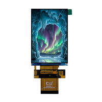 Écran LCD personnalisé de 3,5 pouces, résolution 320x480, module d'affichage TFT LCD à vision panoramique, 350 nits, interface MPU/MIPI/SPI, écran TFT
