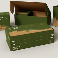 Caja de Cartón Gris Autosellable para Envíos Seguros y Eficientes, Embalaje para Comercio Electrónico, Reciclable y Ecológico