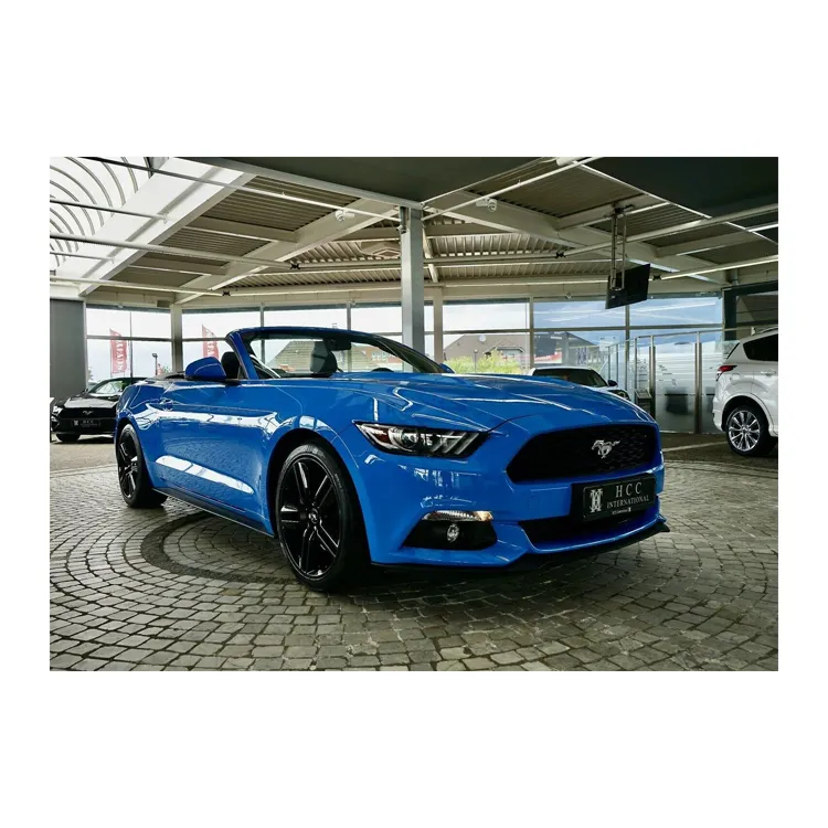 Goede Kwaliteit Ford Mustang 2,3 Ecoboost Cabrio 1.Hd + Deutsch + Top Gebruikt Goedkope Auto 'S Gebruikt Cars Rechterhand Drive suv