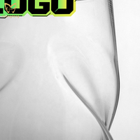 Verre à vin en forme de pouce en borosilicate créatif verre à bière drôle sans pied verre à vin pour Bar Party Restaurant